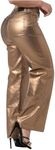 L.O.W.L.A SHAPEWEAR LOWLA 244116 Colombian Wide Leg Boot Pants for Women Pantalones Colombianos Bota Ancha para Mujer Copper 3