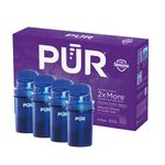 PUR Water Pitcher Replacement Filter, 4 Pack (Faster Pour)