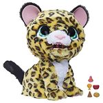 furReal Lil' Wilds, Lolly The Leopard, Electronic Animatronic Soft Toy with Over 40 Sounds and Reactions, Ages 4 and Above