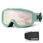 Karsaer Ski Goggles Anti-Fog Snow G