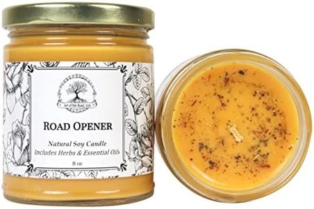 Road Opener Spell Candle by Art of the Root | Herbs & Essential Oils, Natural Soy Wax | Abre Camino | New Opportunities, Beginnings & Removing Obstacles Rituals | Wiccan & Pagan