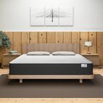 DOLFIT 78x78x8 Inches King Size Mattress | Medium Firm Hybrid Latex Foam Gadda | 3 Layer Orthopedic Flexi Comfort Body Back & Spine Support with Organic Cotton Adaptive Cover | Elara Series