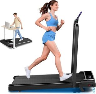 NXSCI Walking Pad with Handle Bar, 2.5HP Walking Pad Treadmill, 3 in 1 Portable Under Desk Treadmills for Home Small Space, Foldable Folding Home Treadmill with Remote Control, 320LBS Capacity