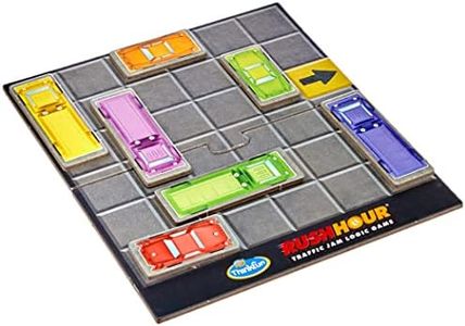 Think Fun Rush Hour 76369 Juego de acción y reflejos con coches