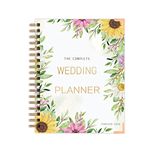 Wedding Planner Book and Organizer for the Bride - Wedding Planner, Wedding Planner Book Unique Engagement Gift for Newly Engaged Couples - Hardcover Bridal Planning Wedding Notebook 11" x 9"