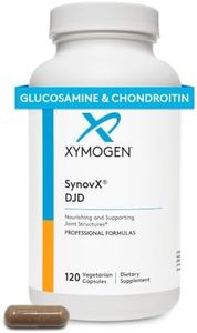 XYMOGEN SynovX DJD - Helps Maintain Healthy Joints + Provides Joint Tissue Building Blocks with MSM, Green-Lipped Mussel, Chondroitin Sulfate, Glucosamine Sulfate, Hyaluronic Acid (120 Capsules)
