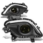 For Mazda 6 Driving Bumper Fog Light + Bezel Covers + Wiring + Switch (Chrome Trim Smoked Lens) GJ1