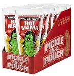 Van Holten's Hot Mama - Hot and Spicy Pickle in A Pouch - 12 Pack - Van Holtens Pickle's - Fat Free - Low Calorie - Low Crab - Gluten Free