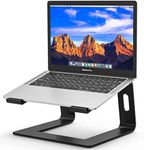 URBAN KINGS Laptop Stand for Desk,Aluminium Adjustable Laptop Riser for Laptops MacBook Pro and Air 13" 14" 15.6" 17 inch, Desktop Ergonomic Foldable Portable Air Vantilated Computer & Notebook Stand