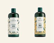 The Body Shop Ginger Shampoo Conditioner Set 400ml each Vegan new formula itchy scalp anti dandruff