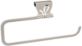 Spectrum Diversified Leaf Paper Towel Holder, Over The Cabinet Door, Satin Nickel