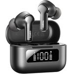 TOZO NC3 Hybrid Active Noise Cancelling Wireless Earbuds with 6 Mics AI Clear Call Ear Buds 68H Playtime with LED Display 32 Preset EQs via APP Bluetooth 5.3 IPX8 Waterproof in Ear Headphones