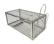 skycabin Single Door Humane Mouse Trap, Rat Cage Trap Reusable Rodent Catcher Eco-Friendly Animal Live Cage Trap 11" x 5.9" x 4.5"