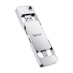 Lexar D70E 512GB Dual Drive External SSD, Up to 2000MB/s Read and 1300MB/s Write, Cable-free Portable SSD for USB Type-C/Type-A devices, Compatible with iPhone 17
