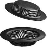 2 Pcs Black Stainless Steel Mesh Si