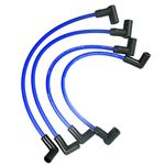 4 Wire Set Marine Spark Plug Wire Lead, Fit for Johnson Evinrude 90 115 HP, Outboard Engines Replacement 18-8839 9-28092