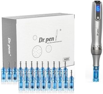 Professional Microneedle Derma Roller & Derma Stamp, Microneedling Pen, Face Roller, Derma Pen for Acne Scar Treatment, Self Care Gifts for Women, Effective Skincare Solution (NANO)