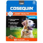 Cosequin Senior Joint Health Supplement for Senior Dogs - With Glucosamine, Chondroitin, Omega-3 for Skin and Coat Health and Beta Glucans for Immune Support, 60 Soft Chews