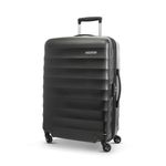 American Tourister 4 Wheels Trolley Bag for Travel | Barcelona 79 Cms Polycarbonate Spinner Hardsided Large Check-in Luggage Bag | Suitcase for Travel | Trolley Bag for Travelling, Gunmetal