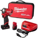 Milwaukee 2555-22 M12 Fuel Stubby 1/2" Impact Wrench Kit