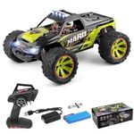 GoolRC 1:14 Scale Remote Control Car, 60KM/H High Speed 4X4 All Terrain Alloy Chassis Off-Road RC Car 2.4GHz Climbing Car Hobby Electric Toy Car Gift for Kids and Adults