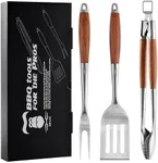 GRILAZ Heavy-Duty Rose Wooden BBQ G