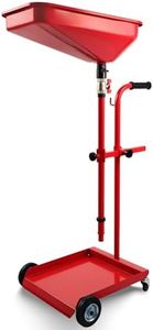 Carro recogedor de aceite recolector para aceite usado con embudo ajustable en altura extractor