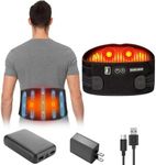 Heated Back Brace for Lower Back Pa