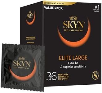 SKYN Elite Large Non-Latex Condoms, 36 Count