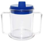 Rehabilitation Advantage Clear Spouted Cup with Two Handles