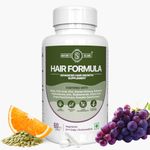 Nature’s Island Hair Vitamins Capsules for Hair Growth & Hair Fall Control, Natural DHT Blocker & Biotin Capsules for Men & Women, Contains Biotin, Folic Acid, Zinc, Iron, Korean Ginseng, Vitamin A to E, Amino Acids, Selenium, Copper, 60 Days Pack