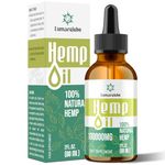 Lumarejebo Premium Natural Oil Drops 100000mg, Strong High Strength, Rich in Omega 3-6-9 & Vitamins C-E, Mint Flavor, Cold Pressed Supplement, Enhanced Purity, 100% Vegan, 60ml (Pack of 1)