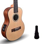 Kadence Ukulele Concert 24 inch, Spruce Top with Bag (Semi/Electro Acosutic)