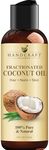 Handcraft Blends Fractionated Coconut Oil - 4 Fl Oz - 100% Pure and Natural - Premium Grade Oil for Skin and Hair - Carrier Oil - Hair and Body Oil - Massage Oil