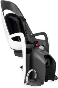 Hamax Caress Kids Bike Seat with Carrier Adapter – White/Black