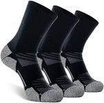 CWVLC Hiking Crew Socks, 3-Pack Men