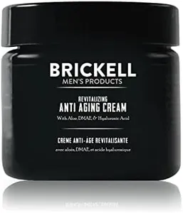 Brickell Men's Revitalizing Anti-Aging Cream For Men, Natural and Organic Anti Wrinkle Night Face Cream To Reduce Fine Lines and Wrinkles, 2 Ounce, Scented