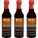 Lee Kum Kee Premium Dark Soy Sauce, 16.91 fl oz ℮ 500 ml, 3 Pack