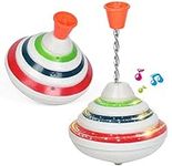 Amorr Light Up Spinning Top Toy for