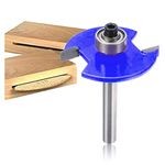 Sinoprotools Biscuit Jointer Router Bit 1/4 Inch Shank, Biscuit Joint Slot Cutter Router Bit, Wood Biscuit Cutter, Woodworking Cutter Tool (Blue,10#)