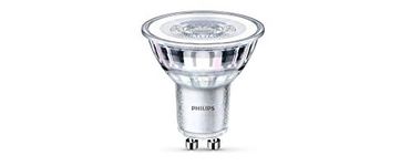 Philips LED Classic 4.6 W GU10 Glass LED Spot Light (Replacement for 50 W Halogen Spot) - Warm White, Pack of 2