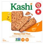 Kashi Seven Grain with Quinoa bars, Honey Oat Flax, Non-GMO, 200g