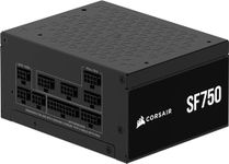 CORSAIR SF750 (2024) Fully Modular Low Noise 80 Plus Platinum ATX Power Supply - ATX 3.1 Compatible - PCIe 5.1 Compatible - SFX-to-ATX Support Included - Black