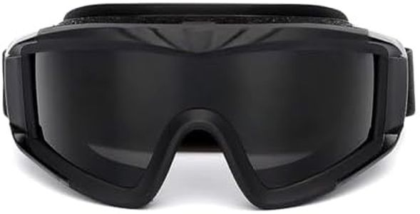 Hetzon Sales Motorcycle Goggles for Men and Women – UV400 Protection, Anti-Fog, Scratch-Resistant Lens, Adjustable Strap, Windproof and Dustproof Riding Eyewear for Off-Road & Dirt Bike