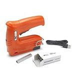 Tacwise 1563 Hobby 53-13EL Cordless 4V Staple/Nail Gun with 200 Staples, Uses Type 53 & 13 Staples and 180 Nails , Orange