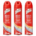 Mr Sheen Multi-Surface Polish Original 250ml Pack of x 3 - packaging may vary