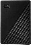 WD 2TB My Passport portable external storage, external hard drive, USB 3.0, portable HDD with software for device management, backup and password protection, works with PC, Xbox &Playstation, Black