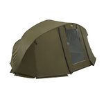 WESTLAKE Overwrap for use with the Particle 2 Man Bivvy, Waterproof, Durable & Spacious, comes complete with Heavy Duty Pegs, Angling & Fishing Shelter, 5000mm HH, Green