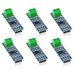 JZK 6 Pcs 5V MAX485 module, 5V RS485 module, TTL to RS-485 module, MAX485 / RS485 Module, MCU development board