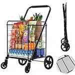 YITAHOME Folding Shopping Cart with